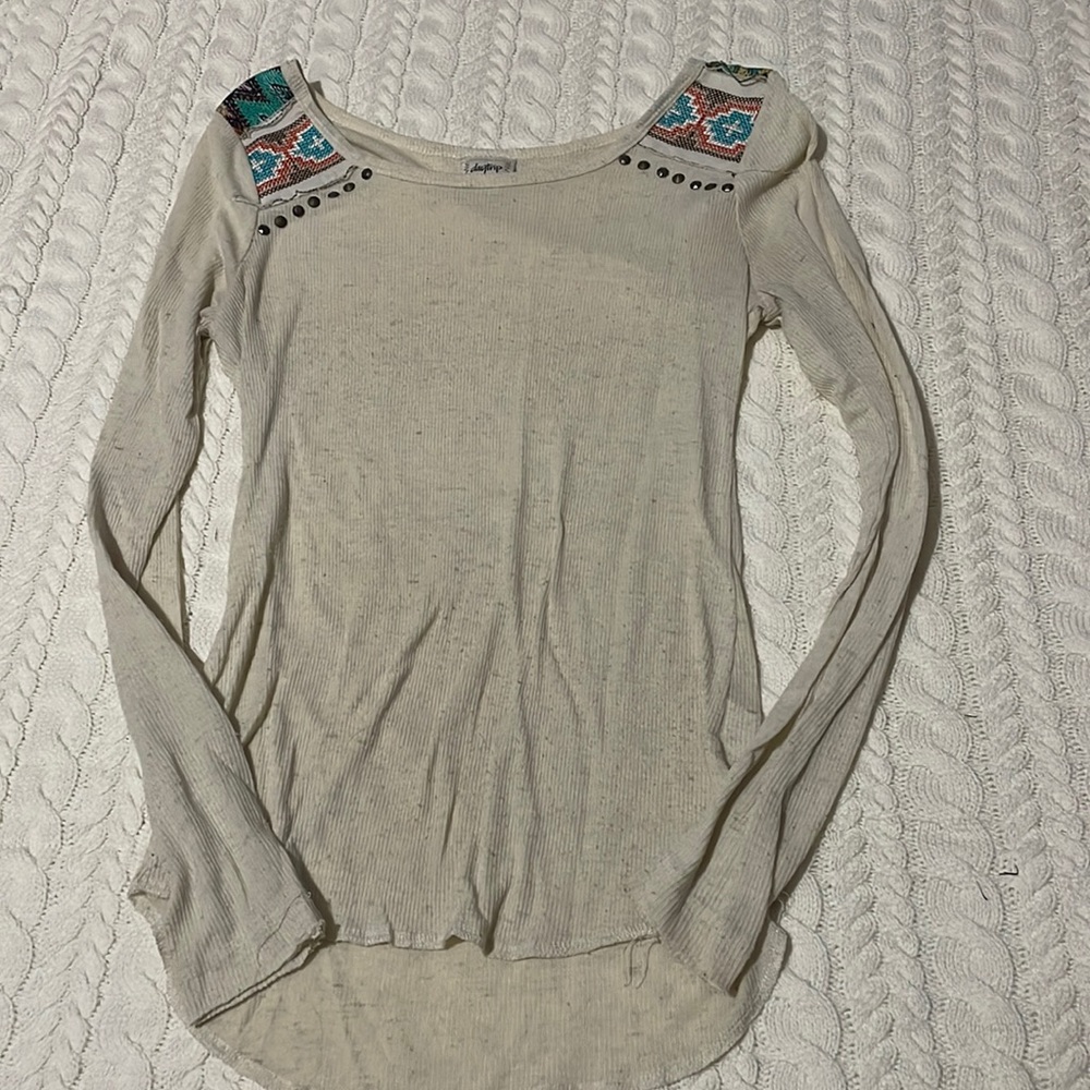 Western long sleeve t shirt